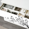 Funlife®|Tree Branches Silhouette Malm Dresser Sticker