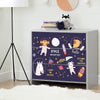 Funlife®|Funny Animals Astronauts Malm Dresser Sticker