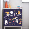 Funlife®|Funny Animals Astronauts Malm Dresser Sticker