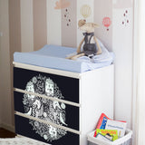 Funlife®|Cute Animals Malm Dresser Sticker