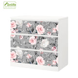 Funlife®|Flower Rose Malm Dresser Sticker