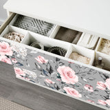 Funlife®|Flower Rose Malm Dresser Sticker