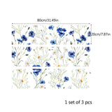 Funlife®|Flowers and Camomiles Malm Dresser Sticker
