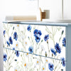 Funlife®|Flowers and Camomiles Malm Dresser Sticker