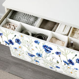 Funlife®|Flowers and Camomiles Malm Dresser Sticker