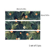Funlife®|Dark Tropical Leaves Malm Dresser Sticker