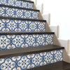 Funlife Clover Stripe Stair Sticker, Peel and Stick Staircase Decals, Self-Adhesive Waterproof Stair Riser Stickers, 7.08" x39.37"