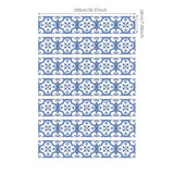 Funlife Clover Stripe Stair Sticker, Peel and Stick Staircase Decals, Self-Adhesive Waterproof Stair Riser Stickers, 7.08" x39.37"
