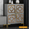 Geometric Pattern Cabinet Mirror Sticker, Pack of 4, Colorful Life [TM] | Funlife®
