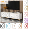 Geometric Pattern Cabinet Mirror Sticker, Pack of 4, Colorful Life [TM] | Funlife®