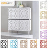 Geometric Circle Cabinet Mirror Sticker, Pack of 4, Colorful Life [TM] | Funlife®