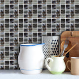 Funlife®|Marble Mosaic Wall Tile Sticker