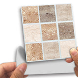 Funlife®|Colorful Marble Wall Tile Sticker