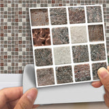 Stone Mosaic Wall Tile Sticker