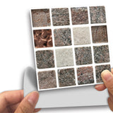 Funlife®|Stone Mosaic Wall Tile Sticker