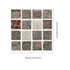 Funlife®|Stone Mosaic Wall Tile Sticker