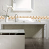 Funlife®|Diamond Marble Mosaic Wall Tile Sticker