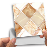 Funlife®|Diamond Marble Mosaic Wall Tile Sticker
