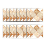 Funlife®|Diamond Marble Mosaic Wall Tile Sticker
