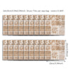 Funlife®|Stone Pattern Tile Wall Tile Sticker