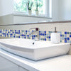 Funlife®|Crystal Glass Mosaic Wall Tile Sticker