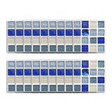 Funlife®|Crystal Glass Mosaic Wall Tile Sticker