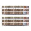 Funlife®|Brown Shell Mosaic Wall Tile Sticker