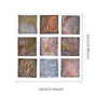 Funlife®|Brown Shell Mosaic Wall Tile Sticker