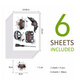 Funlife®|Halloween Witch Play Room Wall Sticker