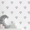 Stick Figure Diamond kids Sticker