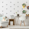 Funlife®|Stick Figure Diamond Play Room Wall Sticker