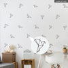 Funlife®|Stick Figure Birds Play Room Wall Sticker