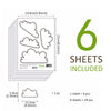 Funlife®|Stick Figure Clouds Play Room Wall Sticker