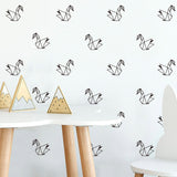 Funlife®|Stick Figure Crane Play Room Wall Sticker