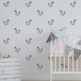 Funlife®|Stick Figure Crane Play Room Wall Sticker