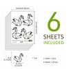 Funlife®|Stick Figure Crane Play Room Wall Sticker