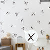 Funlife®|Stick Figure Cross Play Room Wall Sticker