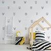 Funlife®|Geometric lines Animals Nursery Wall Decal