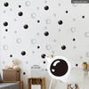 Funlife®|Stick Figure Bubble Play Room Wall Sticker