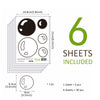 Funlife®|Stick Figure Bubble Play Room Wall Sticker