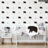 Funlife®|Stick Figure Bears Play Room Wall Sticker
