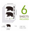 Funlife®|Stick Figure Bears Play Room Wall Sticker