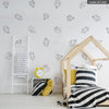 Funlife®|Geometric Lines Diamond Nursery Wall Decal