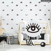 Funlife®|Stick Figure Eyes Play Room Wall Sticker