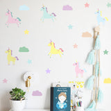 Unicorn & Star kids Sticker