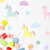 Funlife®|Unicorn & Star Play Room Wall Sticker