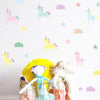 Funlife®|Unicorn & Star Play Room Wall Sticker