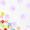 Funlife®|Purple Watercolor Circle Play Room Wall Sticker