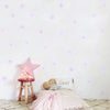 Funlife®|Purple Watercolor Circle Play Room Wall Sticker