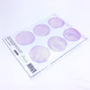 Funlife®|Purple Watercolor Circle Play Room Wall Sticker